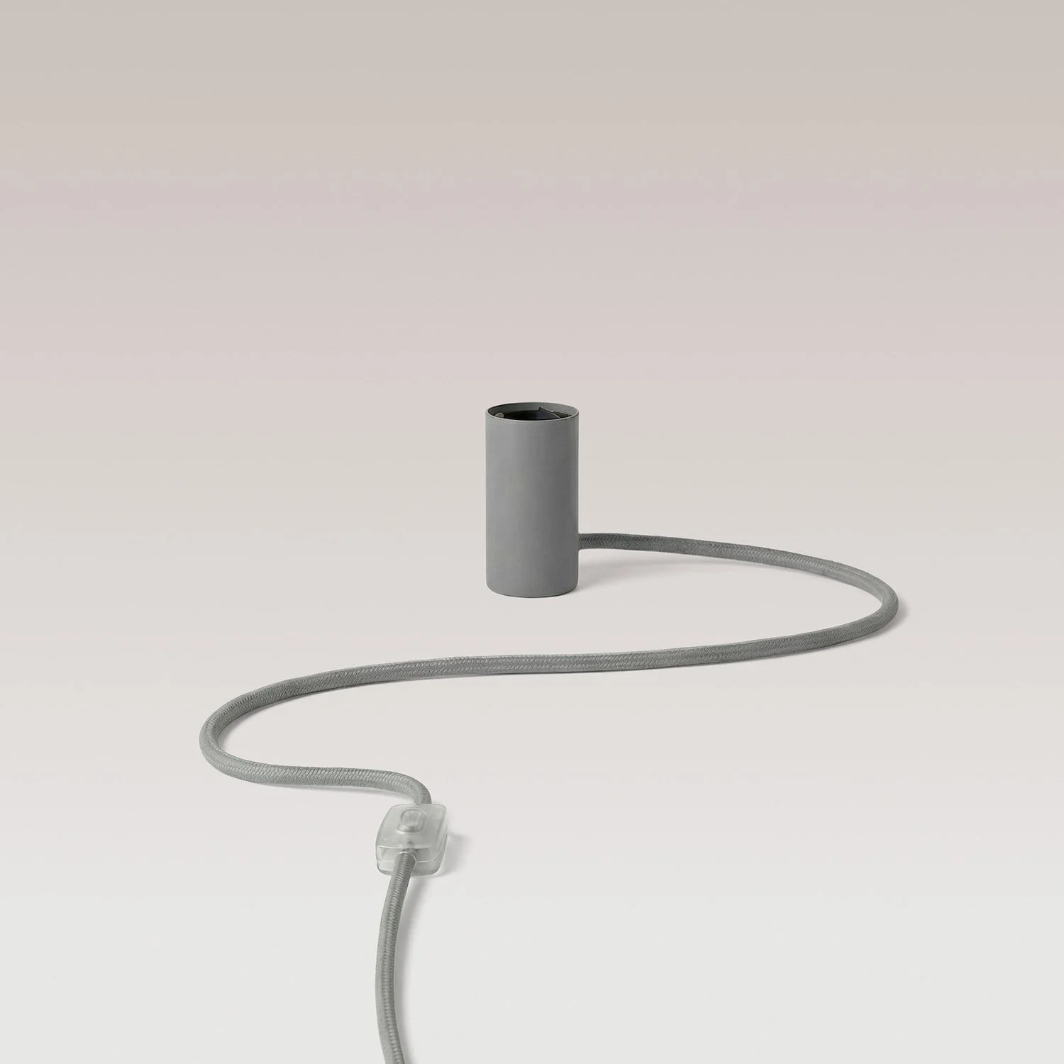 Lampada magnetica plug-in con attacco E27 e spina UK - Grigio